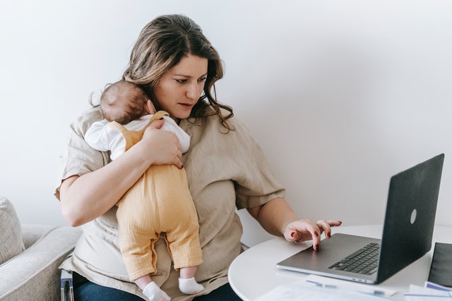 busy mom