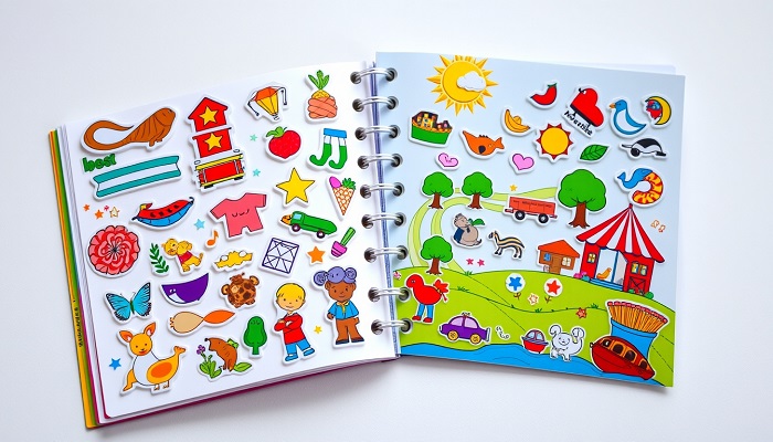 a Reusable Sticker Book